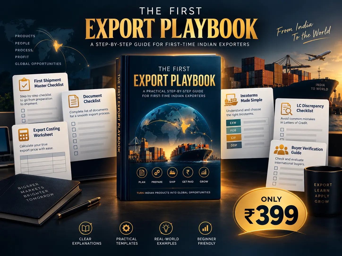 Export-Import Handbook for First-Time Indian Exporters